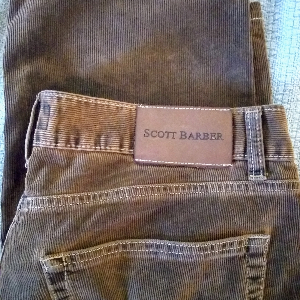 Scott Barber Corduroy pants 36 32